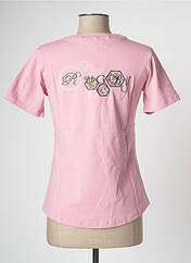 T-shirt rose COMPTOIR DU RUGBY pour femme seconde vue