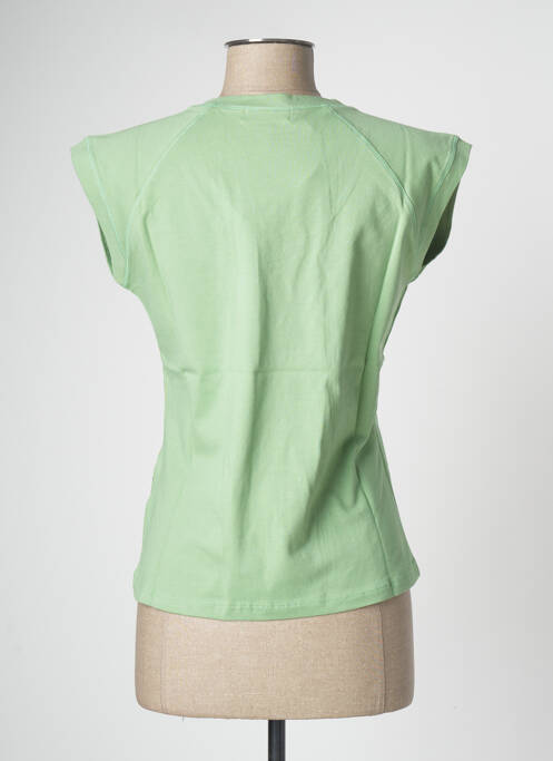 Top vert CLOUD'S pour femme