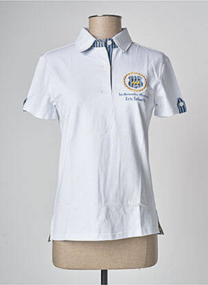 Polo blanc ERIC TABARLY pour femme