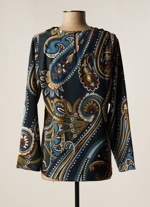 Blouse bleu ANNA MUR pour femme