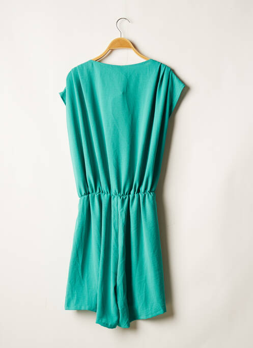 Combishort vert DON ALGODON pour femme