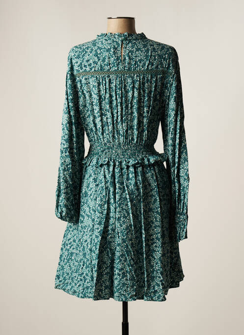 Robe mi-longue vert SALSA pour femme