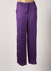 Pantalon droit violet LPB pour femme seconde vue