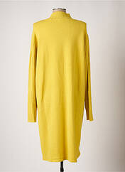 Robe pull jaune FELINO pour femme seconde vue