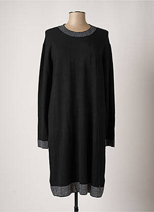 Robe pull noir FELINO pour femme
