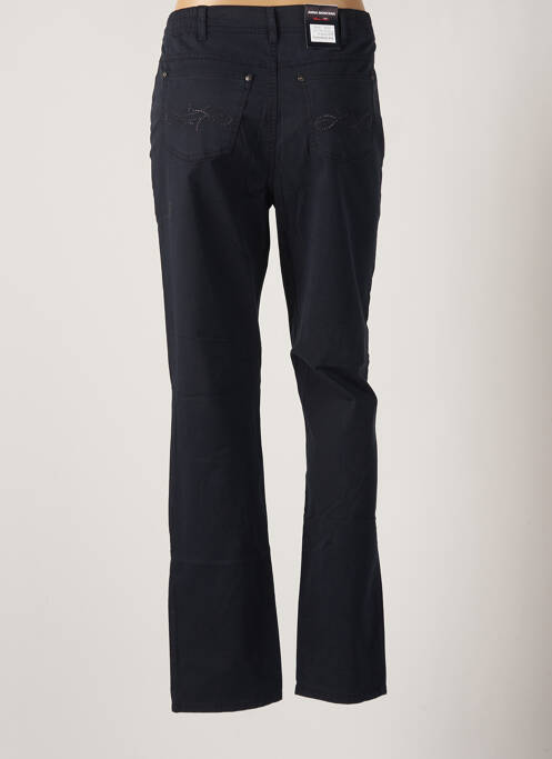 Pantalon droit bleu ANNA MONTANA pour femme