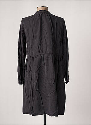Robe mi-longue manches longues manches longues gris STREET ONE femme