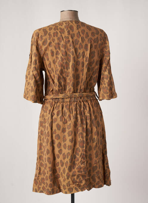 Robe mi-longue beige CREAM pour femme