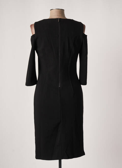 Robe mi-longue noir ESQUALO pour femme