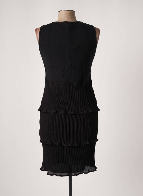 Robe mi-longue noir FELINO pour femme