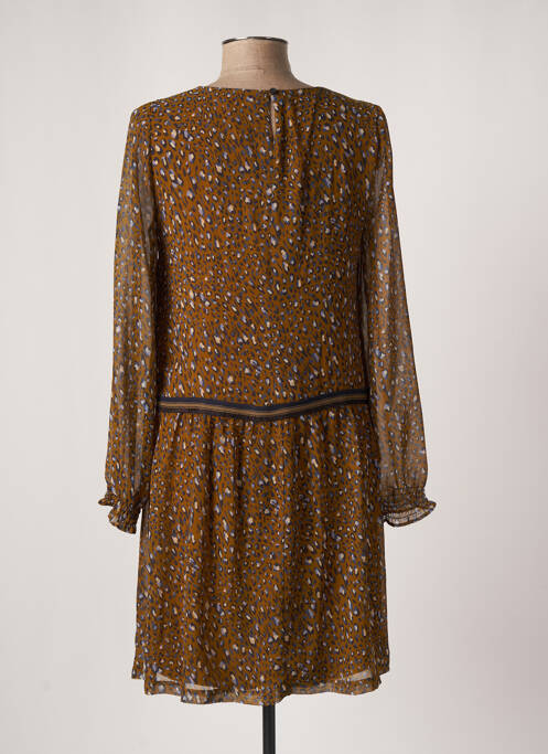 Robe mi-longue vert MAE MAHE pour femme