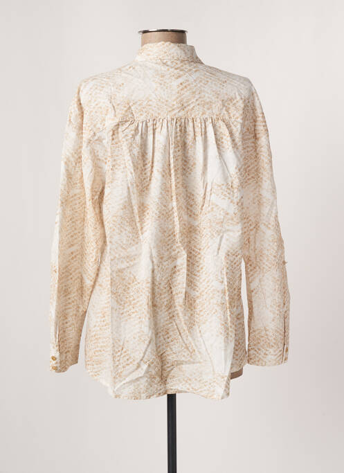 Blouse beige EVA KAYAN pour femme