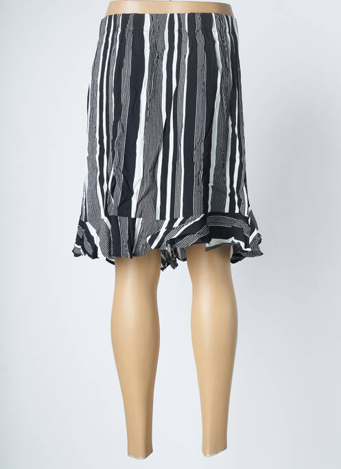 Jupe mi-longue noir ESQUALO femme