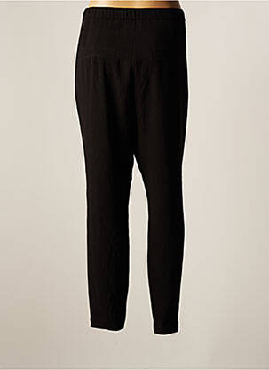 Pantalon chino poches taille haute noir FRANSA femme