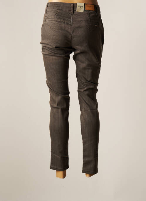 Pantalon chino gris CREAM pour femme