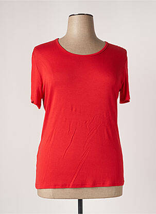 T-shirt rouge VETISTYLE pour femme