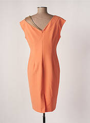 Robe mi-longue orange EDAS pour femme seconde vue
