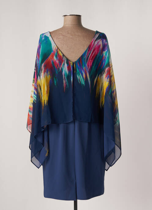 Robe mi-longue bleu EDAS pour femme