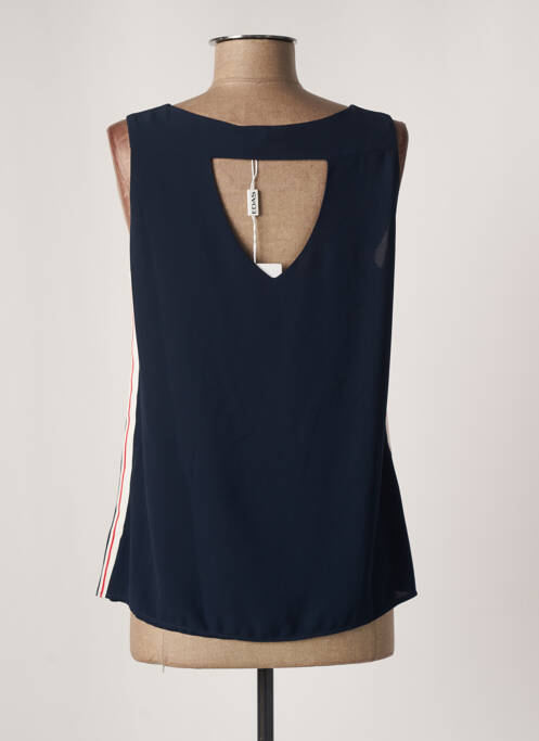 Top bleu EDAS pour femme