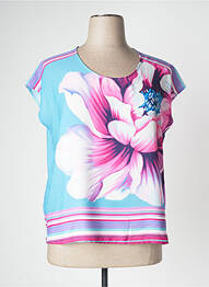 Top manches courtes manches courtes rose EDAS femme
