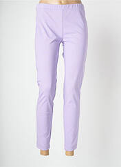 Pantalon slim violet EDAS pour femme seconde vue