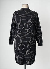 Robe pull noir TRICOTONIC pour femme seconde vue