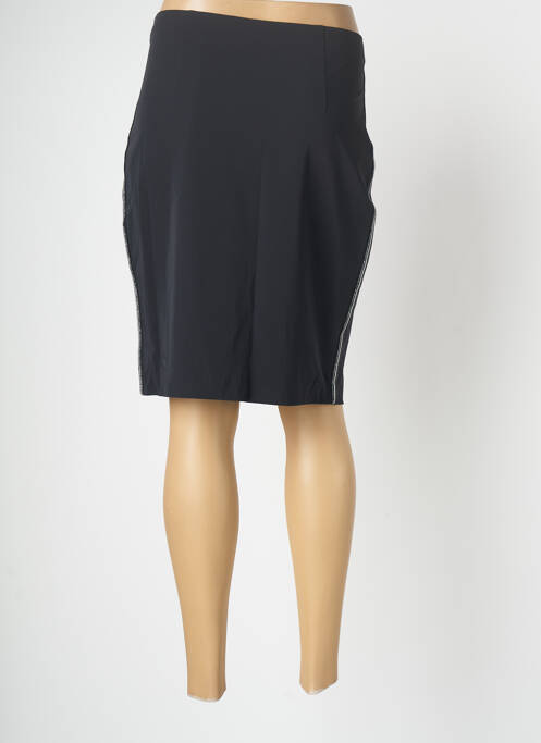 Jupe mi-longue noir FABER femme