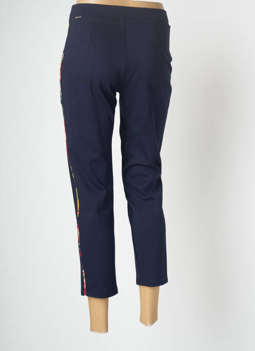 Pantalon 7/8 bleu MALOKA pour femme