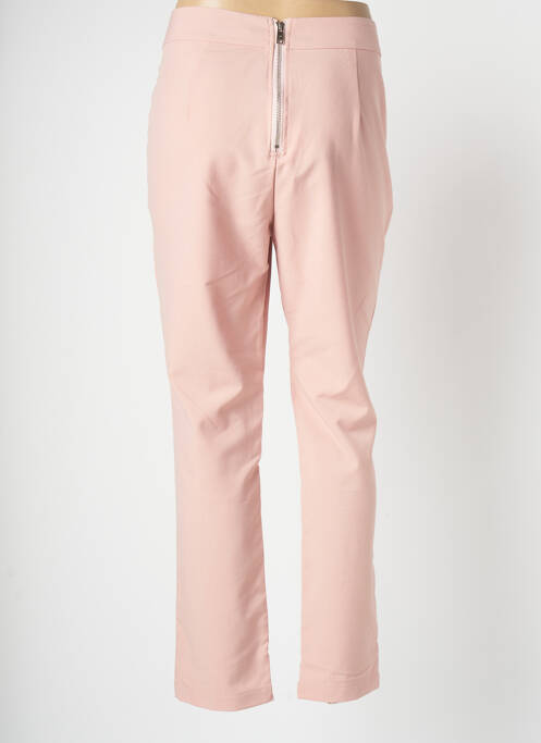 Pantalon droit rose LOFTY MANNER pour femme