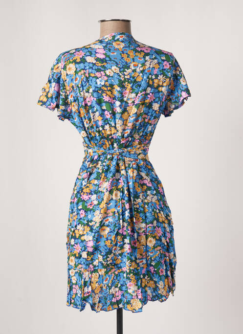 Robe mi-longue bleu C'FLO pour femme