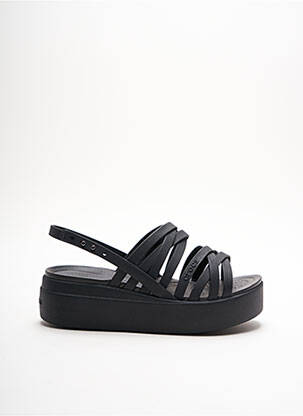 Sandales/Nu pieds noir CROCS pour femme