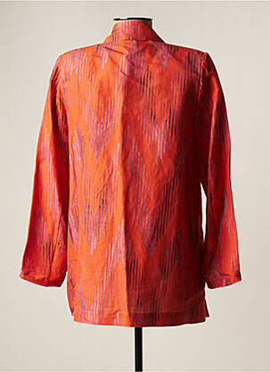 Veste casual epaulette orange ALHAN femme