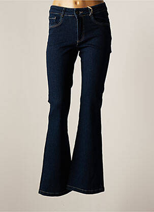 Jean coupe flare sélection denim taille haute bleu PARA MI femme