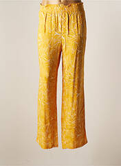 Pantalon large jaune ONE STEP pour femme seconde vue