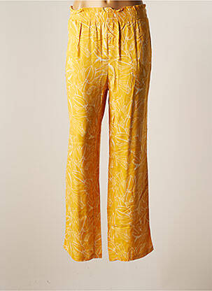 Pantalon large jaune ONE STEP pour femme