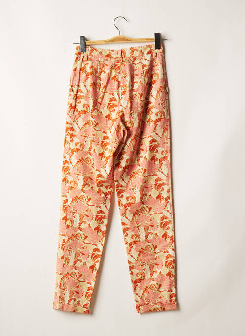 Pantalon droit rose FIVE pour femme