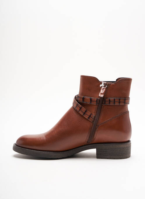 bottines tamaris femme marron