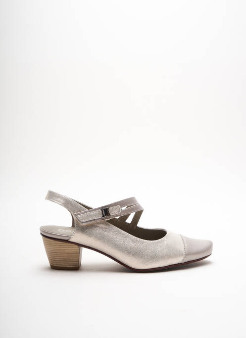 Sandales/Nu pieds gris DORKING pour femme