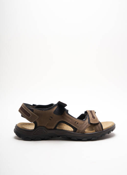 Sandales/Nu pieds marron LONGO pour homme