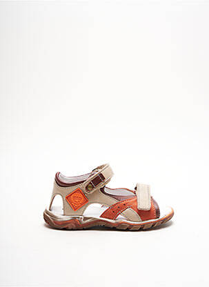 Sandales/Nu pieds orange GBB pour garçon