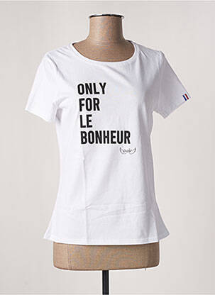 T-shirt blanc BREIZH ANGEL pour femme