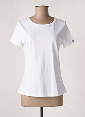 T-shirt blanc BREIZH ANGEL pour femme seconde vue