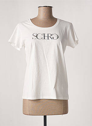 T-shirt blanc SCHOOL RAG pour femme