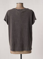 T-shirt gris ONE TEE pour femme seconde vue