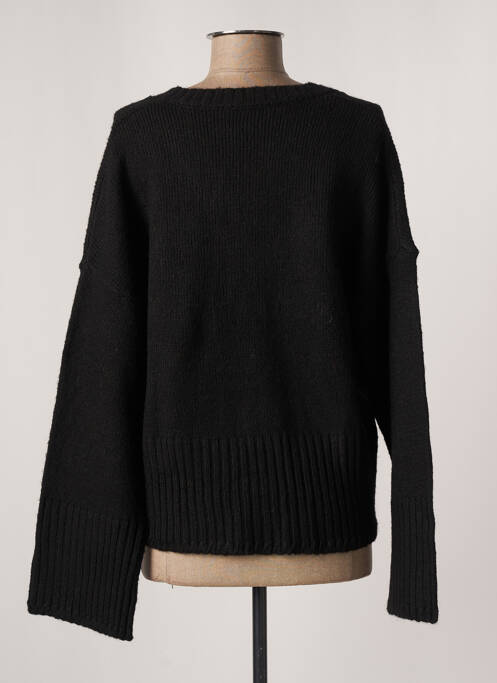 Pull noir SCHOOL RAG pour femme