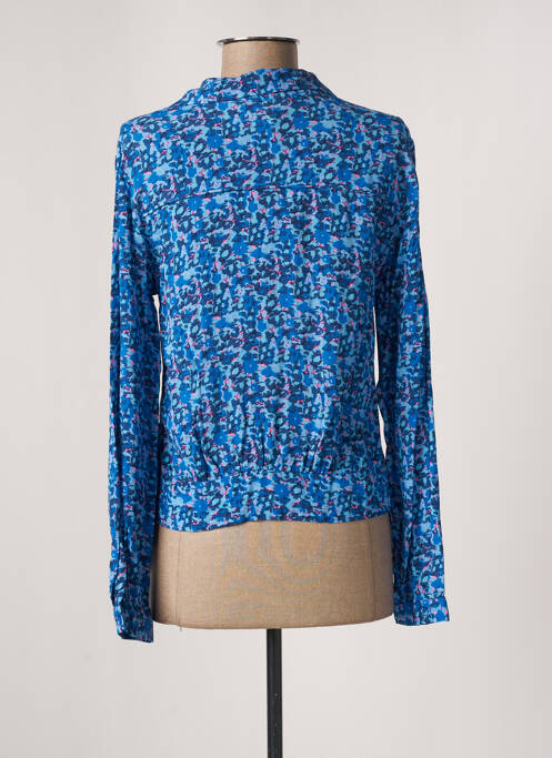 Chemisier bleu SUNCOO pour femme