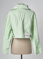 Veste casual vert SCHOOL RAG pour femme seconde vue