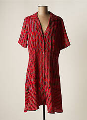 Robe mi-longue rouge MAISON SCOTCH pour femme seconde vue