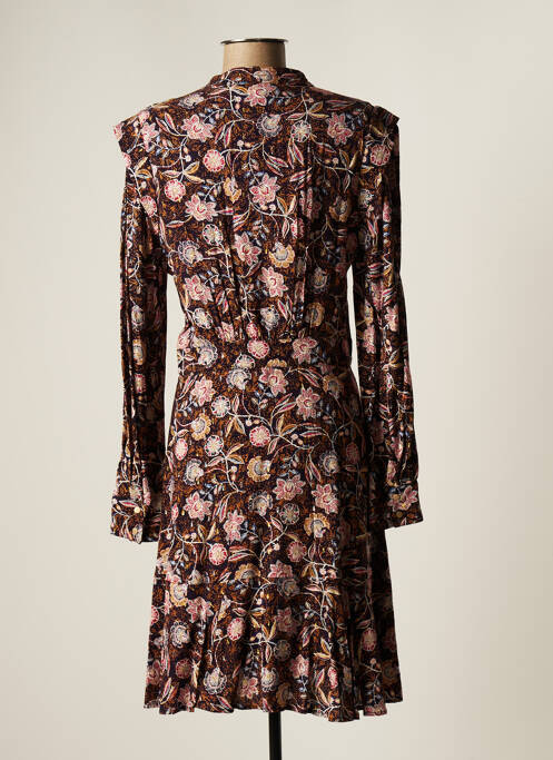 Robe mi-longue bleu SUNCOO femme