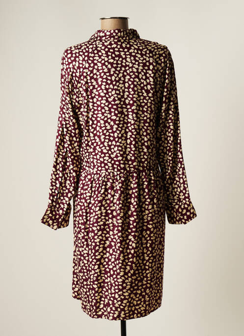 Robe mi-longue violet HARRIS WILSON pour femme